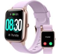 Montre Connectée Homme Femme Smartwatch Montre Sport Podometre Cardio Etanche IP68 Notification SMS et Appel 100 Modes Sport Chronomètre Cycle Menstruel Controle de Musique pour Android iOS