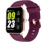 Montre Connectée Homme Femme Smartwatch Oxymetre Montre Sport pour Android iOS 1,69 Pouces Podometre Cardiofrequencemetre Montre Intelligente Etanche IP68 Calories Sommeil Chronometre Météo