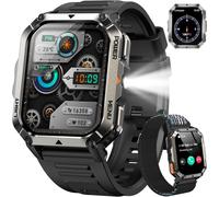 Montre Connectée Homme Femme W70pro, Illumination,Batterie 900 Mah, Écran Tacile 2.01"" Tft, Appel Bluetooth, Cardiofréquence/Spo2, Analyse Sommeil, 100+ Modes Sport,Pour Android/Ios (Noire)[Z968]