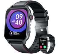 Montre Connectée Homme Militaire Watch: 2.0" Smartwatch avec Appels Bluetooth 100 Modes de Sport Montre Fitness homme avec 3 Lampe de Poche LED IP67 étanche Smart Watch pour Android Phone et iphone
