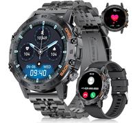 Montre Connectée Homme (Rappel De Texte D'appel), 1.39'' Smartwatch Avec Surveillance De La Fréquence Cardiaque Et Du Sommeil, 100+ Modes Sportifs Montre Connectée Pour Android Ios