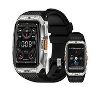 Montre Connectée homme SmartWatch GPS 5ATM KOSPET Tank X2 Ultra Tracker d'Activit pour Android iOS Samsung XIAOMI iphone - Argent