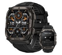 Montre Connectée homme SmartWatch Sport GPS 10ATM KOSPET M4 1.96"" Tracker d'Activit Android iOS Samsung Xiaomi Iphone Noir