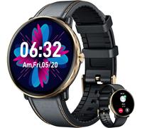 Montre Connectée Homme Smartwatch Sport: Repondre Appel Femme 1.43'' HD Étanche Écran Tactile Bracelet Connectee avec Fréquence Cardiaque Moniteur de Sommeil Podomètre Fitness Tracker pour Android iOS