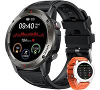Montre Connectée Homme Sport Avec Appel 1,42'' Hd Écran Tactile Smartwatch Avec 20 Modes Sportifs Ip68 Étanche Sommeil Ie Cardiofréquencemètre Et Lecteur Musique Compatible Avec Android Ios[Q457]