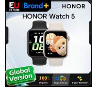 Honor Montre connectée Watch 5 BT GPS Écran AMOLED 1,85 pouce Or