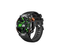 Montre connectée HT17 1,46" - Surveillance santé - Etanche IP67 - Sport Bluetooth - Noir