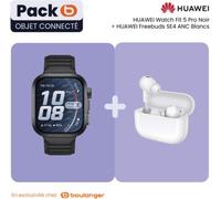 Montre connectée HUAWEI HUAWEI WATCH FIT 5 PRO noir+Freebuds SE 4
