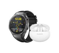 Montre connectée HUAWEI Pack Watch GT5Pro 46mm Noir +Buds Blancs