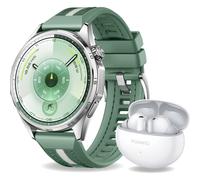 Montre connectée HUAWEI Pack Watch GT6 46mm Vert+FreeBuds6I Blanc