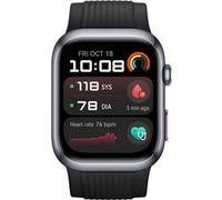 Montre connectée Huawei Watch D2 Bluetooth Gris avec bracelet en fluoroélastomère Noir F