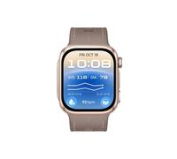 Montre connectée Huawei Watch D3 Bluetooth Doré avec bracelet cuir composite Sable