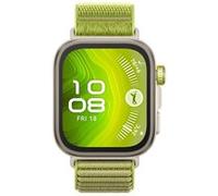 Montre connectée Huawei Watch Fit 4 Pro Bluetooth avec bracelet en tissu Vert A