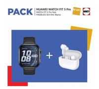 Montre connectée Huawei WATCH FIT 5 PRO BLACK + FREEBUDS 4 WHITE FNAC
