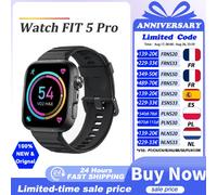 Montre connectée HUAWEI Watch FIT 5 Pro, écran FullView de 1,92 pouces, autonomie jusqu'à 10 jours, compatible avec iOS et Android, montre de sport HUAWEI FIT 5 Pro, prend en charge NFC, BT6.0, GPS Bl