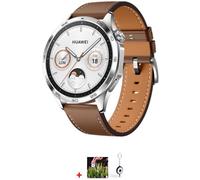 Montre connectée - HUAWEI - Watch GT 4 - 46 mm - Autonomie 14 jours - Positionnement GNSS bi-bande