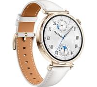 Huawei Watch GT 5 41mm Or (Bracelet En Cuir Blanc)