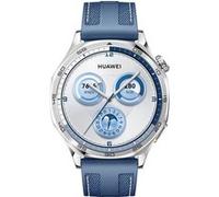 Huawei Watch GT 5 46mm Argent (Bracelet En Tissu Bleu)