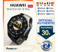 Montre connectée HUAWEI WATCH GT 6 Pro 2025, écran AMOLED 1,47 pouces, autonomie de 21 jours, HarmonyOS 6.0, NFC, appels Bluetooth, HUAWEI WATCH GT 6Pro 6 Pro Black 46mm