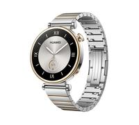 Huawei Montre connectée Watch GT 4 41 mm Elite Acier inoxydable Or (Bracelet argenté)