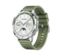 Huawei Watch GT 4 46Mm Argent (Bracelet Silicone Vert)