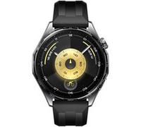 Montre connectée Huawei Watch GT6 46 mm Bluetooth Noir avec bracelet fluoroélastomère Noir C