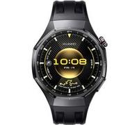 Montre connectée Huawei Watch GT6 Pro 46 mm Bluetooth Titane noir avec bracelet fluoroélastomère Noir A