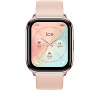 Montre connectée ICE FIT Rectangulaire avec Bracelet Silicone Rose gold / Nude Ice Watch
