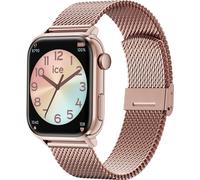 Montre connecté femme Ice-Watch - 24562 ICE smart 2.0 - Rose gold - Milanese band - 1.96 AMOLED Doré rose