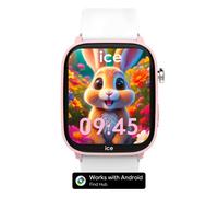 Ice Watch Montre connectée Ice Smart Junior FH – Géolocalisable Android 36 mm Rose/Blanc