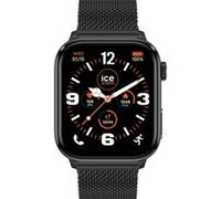 ICE-WATCH - Ice Smart 3.0 Black Milanese 1.78 AMOLED GPS - Montre connectée rectangulaire Noire Mixte avec Bracelet en Metal - 024300 (1.78 Pouces)