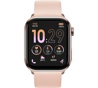ICE-WATCH - Ice Smart 3.0 Rose Gold Nude 1.78 AMOLED GPS - Montre connectée rectangulaire Rose-Gold pour Femme avec Bracelet en Silicone - 024303 (1.78 Pouces)