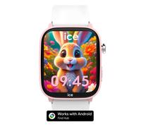 Montre connectée - ICE WATCH - Ice Smart Junior FH - Rose et blanche - Écran tactile 1,75'' - Podomètre