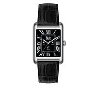 ICE-WATCH - Ice Smart TKS 2.0 Silver Black Croco - Montre connectée Argent pour Femme avec Bracelet en Cuir - 025380 (1,41 Pouces)