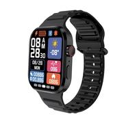 Montre Connectée Intelligent Série LD80 Plus IP54 avec Appels Bluetooth Ledwood Noir