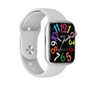 Montre Connectée Intelligente Écran Tft 1.92' Santé Et Sport Avec Appels Bluetooth Blanc Yonis