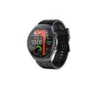 Montre Connectée Intelligente ET488 - Assistant Vocal IA, Lampe Torche, Appels Bluetooth - Noir