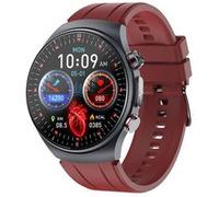 Montre Connectée Intelligente ET488 - Assistant Vocal IA, Lampe Torche, Appels Bluetooth - Rouge G