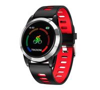 Montre Connectée Iphone Android Bracelet Cardio 1.3 Pouce Photo à Distance Rouge YONIS