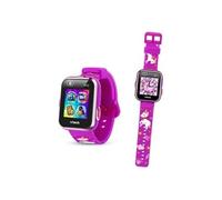 Montre connectée Vtech Montre Connectée Kidizoom 80-193825-035 Distorsion de La Voix Détecteur de Visage Fonction d'Alarme d'Horloge Plastique Rose