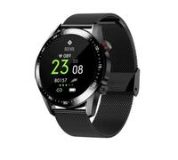 Montre connectée - LBDH - Noir - Bluetooth 4.0 et 3.0 - 2 bracelets - 240mAh