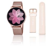 Montre connectée - Lotus - MONTRE LOTUS - Rose - Autonomie 7 jours - Capteur fréquence cardiaque