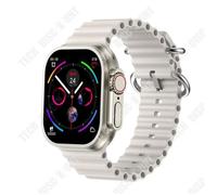 Montre Connectée - LUNAVO - Bluetooth 5.3 - Design Élégant - Chargement Sans Fil - Circulaire