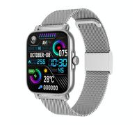 Montre Connectée Luxe Or 1.69' Tft Étanche Ip67 Bluetooth Multisport Argent Yonis