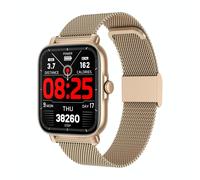 Montre Connectée Luxe Or 1.69' Tft Étanche Ip67 Bluetooth Multisport Or Yonis
