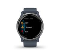Montre connectée Mixte Garmin - VENU 2 010-02430-10 - Bracelet Silicone Bleu