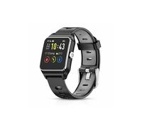 Montre Connectée Montre Sport IP68 Etache avec GPS Moniteur pour iOS Samsung Sony Huawei Android Homme Enfant-Gris