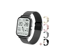 Montre connectée multi-fonctions pour femmes, Bluetooth, appels, moniteur d'activité physique, étanche,