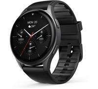 Montre connectée noire - Hama - GPS intégré - Écran AMOLED 1 43"" - Fonction de prise d’appels - Contrôle vocal Alexa