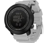 Montre connectée NORTH EDGE APACHE Grise Bracelet en silicone pour les Sports de plein air G